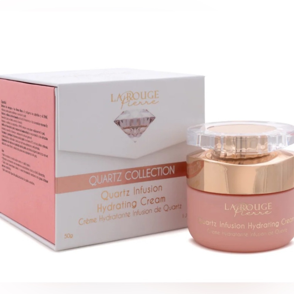 New Quartz Infusion Hydrating Cream - Pink and Gold